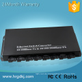 8 LWL-Port 2 RJ-45-Single-Fiber-Parallel-Port zum Ethernet-Konverter